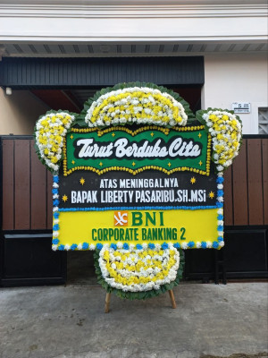 Papan Bunga Duka di Rawa Makmur