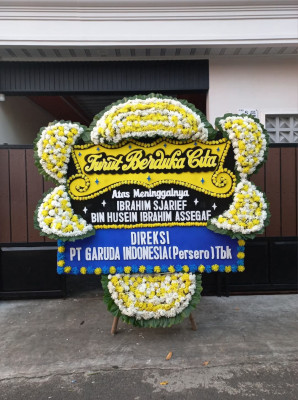 Papan Bunga Duka di Rawa Makmur
