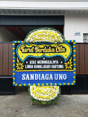 Papan Bunga Duka di Rawa Makmur