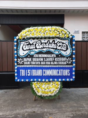 Papan Bunga Duka di Rawa Makmur